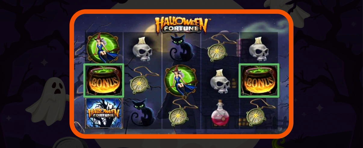 Halloween Fortune Bonus Image.