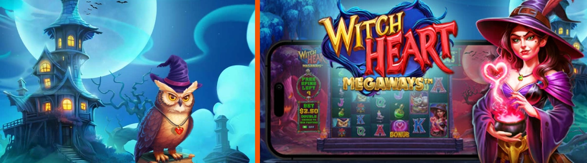 Witch Heart Megaways M.obile App