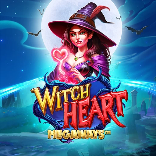 Witch Heart Megaways slot logo.